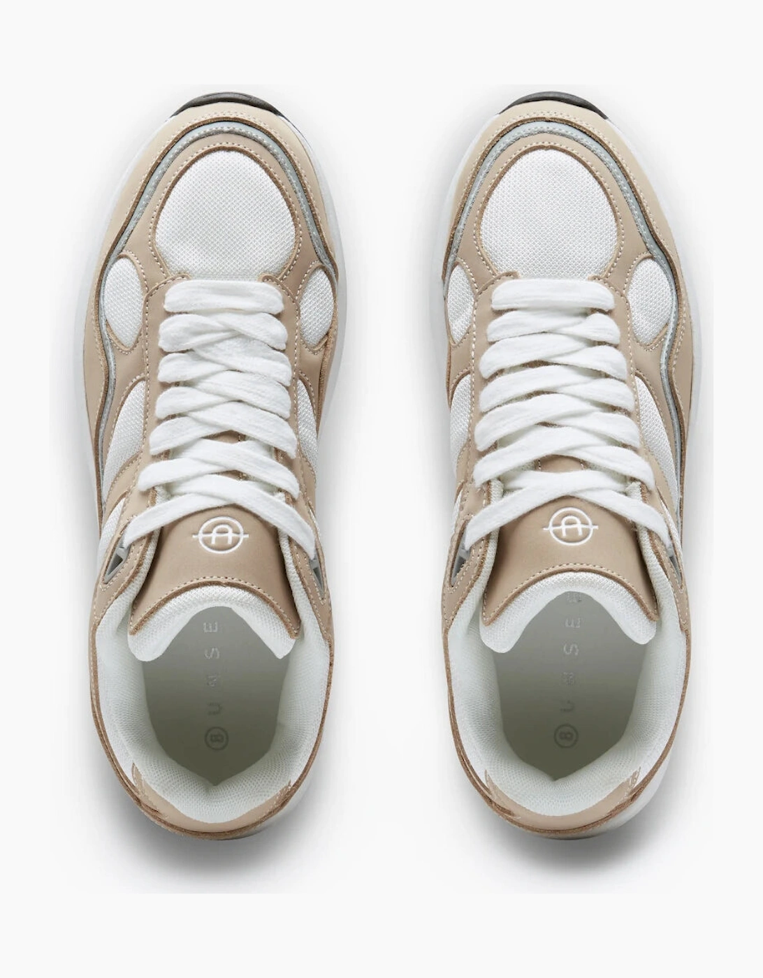 Unseen Runa Trainers Beige/Grey/White