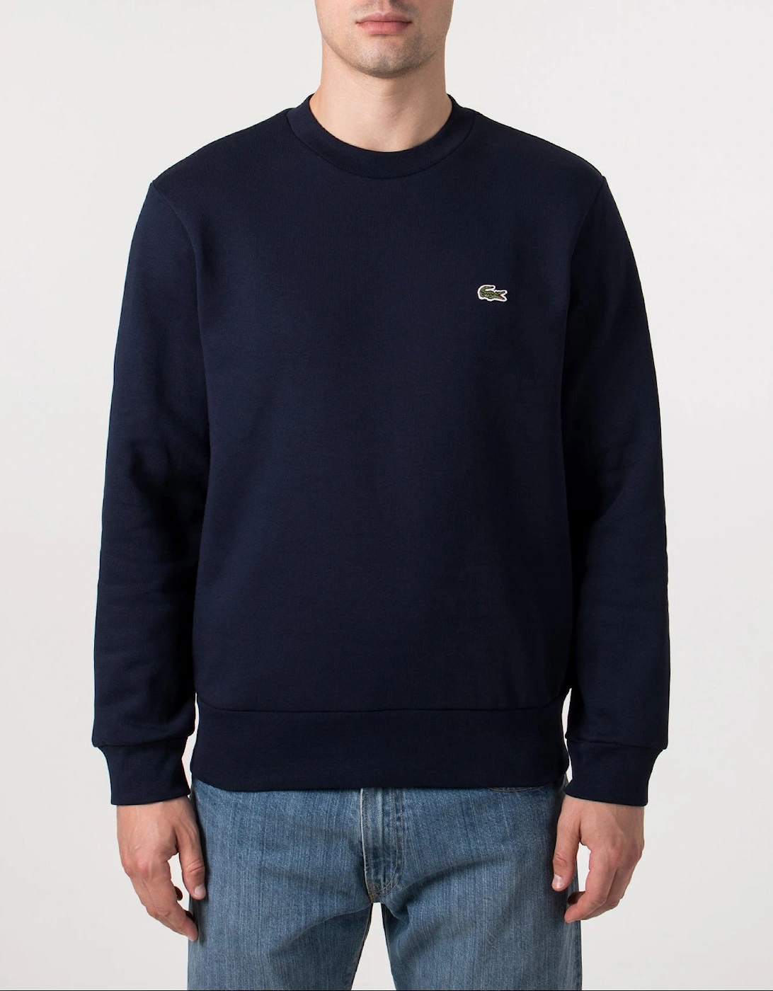 Relaxed Fit Brushed Cotton Sweatshirt