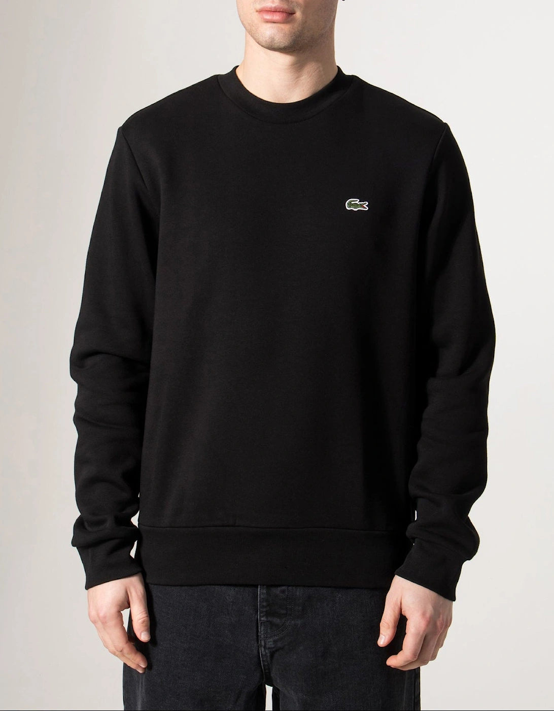 Relaxed Fit Brushed Cotton Sweatshirt