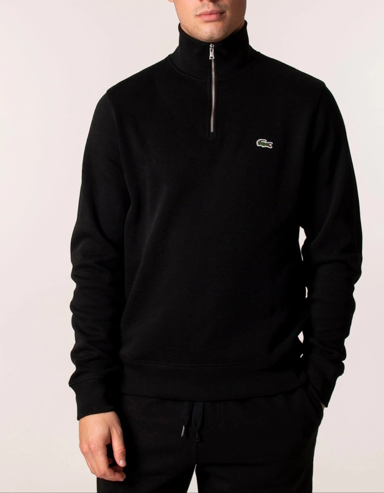 Croc Logo Quarter Zip sweatshirt
