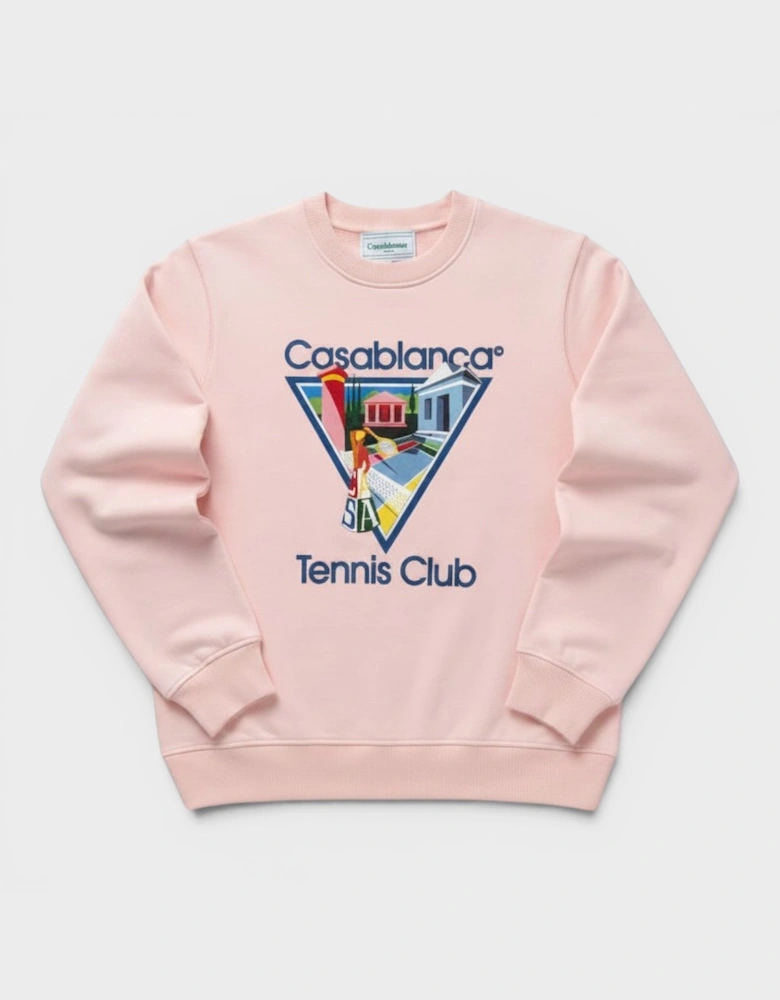 Printed Sweatshirt La Joueuse Pink