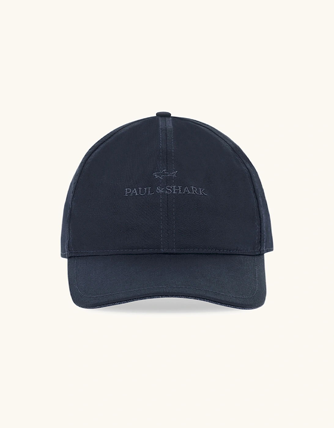 Men's Paul & Shark Cotton Baseball Hat with Embroidery - Navy - Size: LARGE