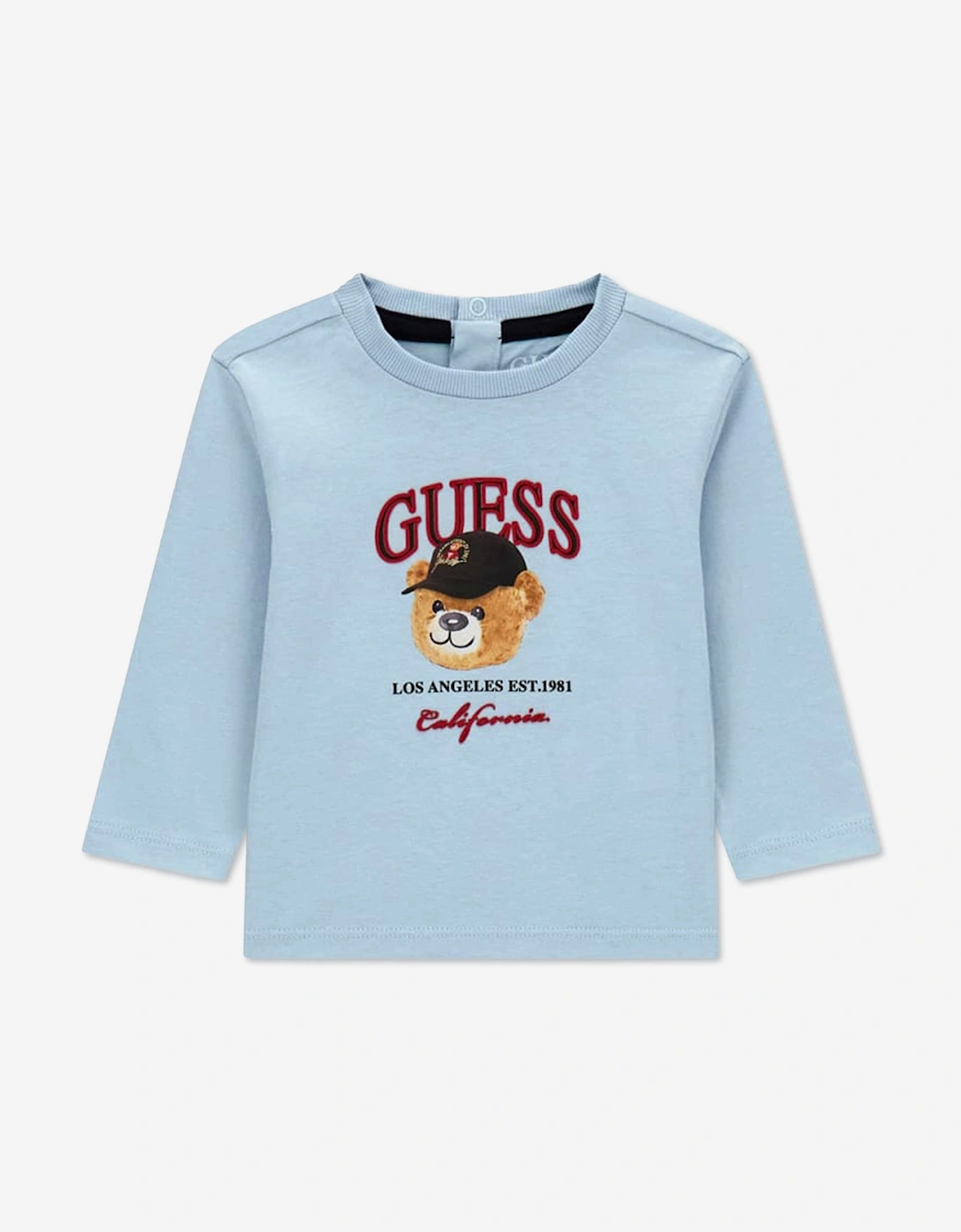 Guess Baby Boys Denim Pants Set in Blue