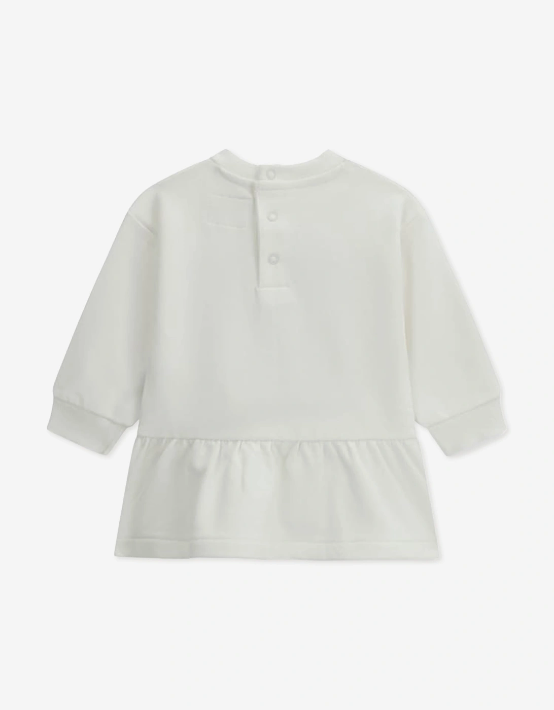 Guess Baby Girls Bear Dress with Knickers in Ivory