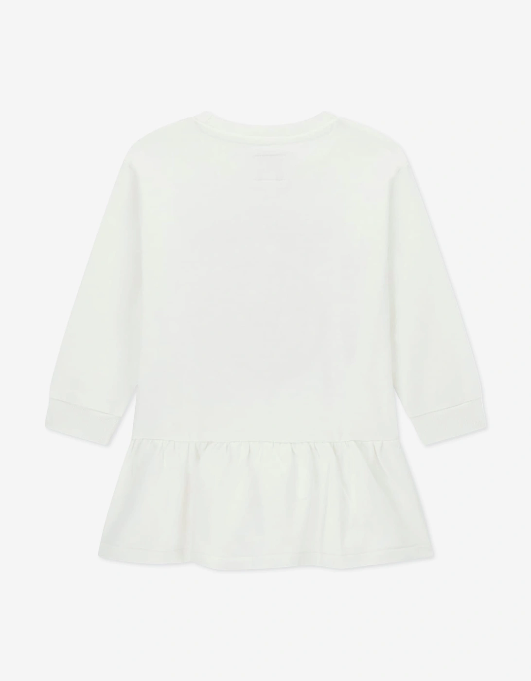 Guess Girls Bear Sweater Dress in Ivory