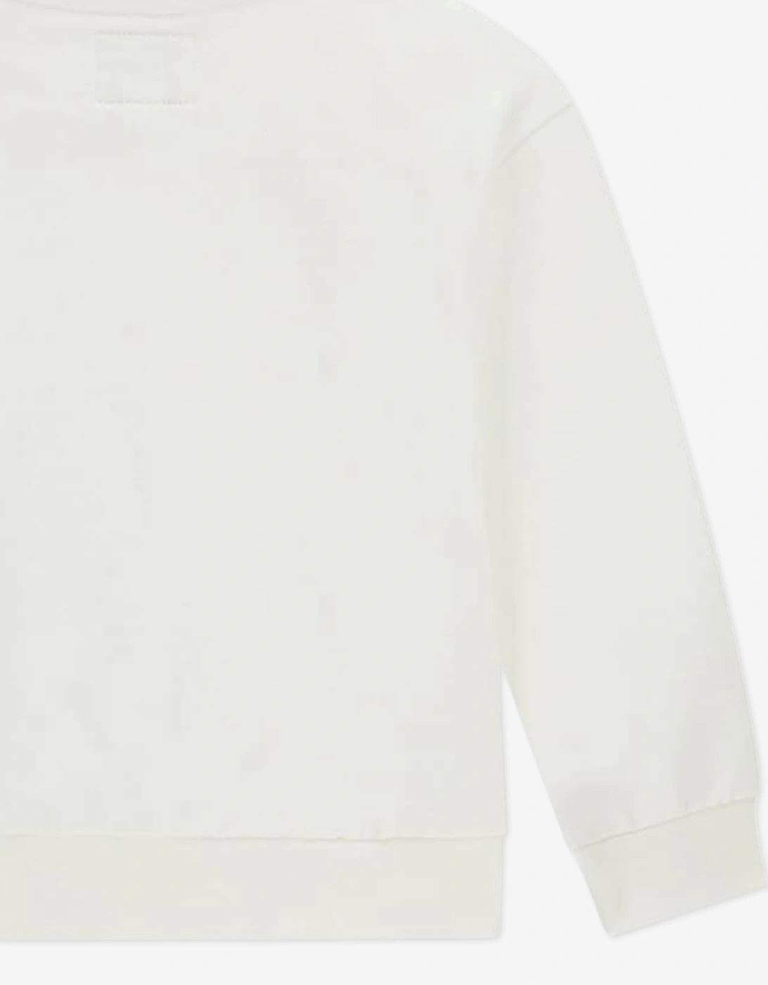 Guess Girls Bear Logo Sweatshirt in Ivory