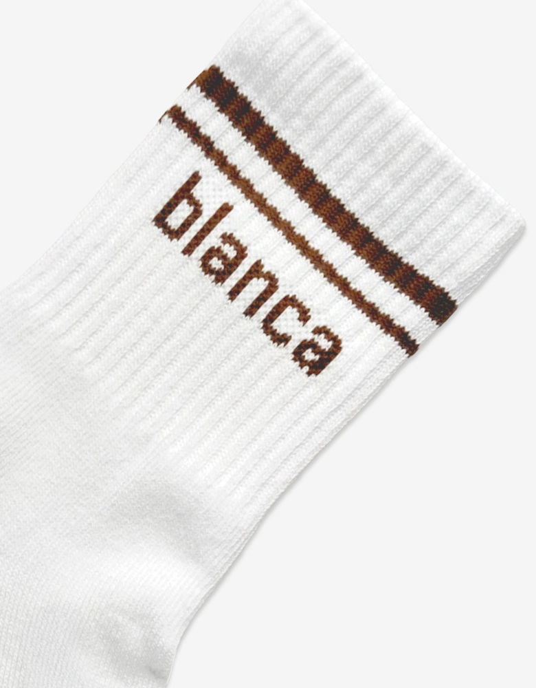 Blanca Sport Kids Sport Socks in White