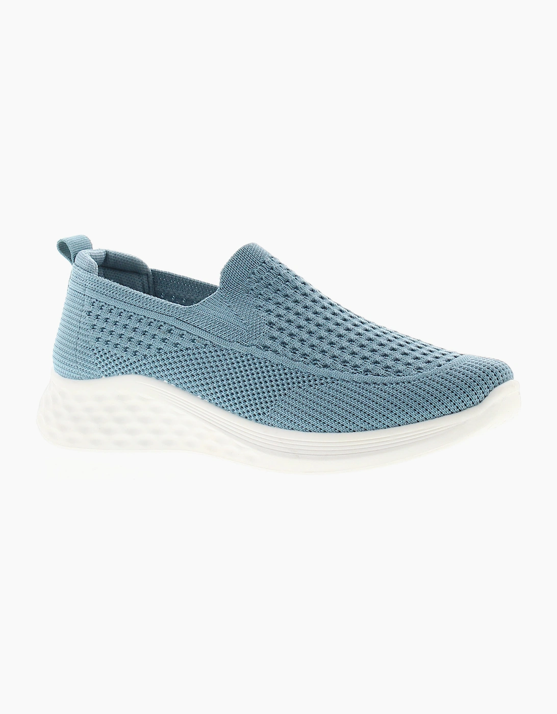 Focus Womens Lightweight Trainers Esme Slip On blue UK Size, 6 of 5