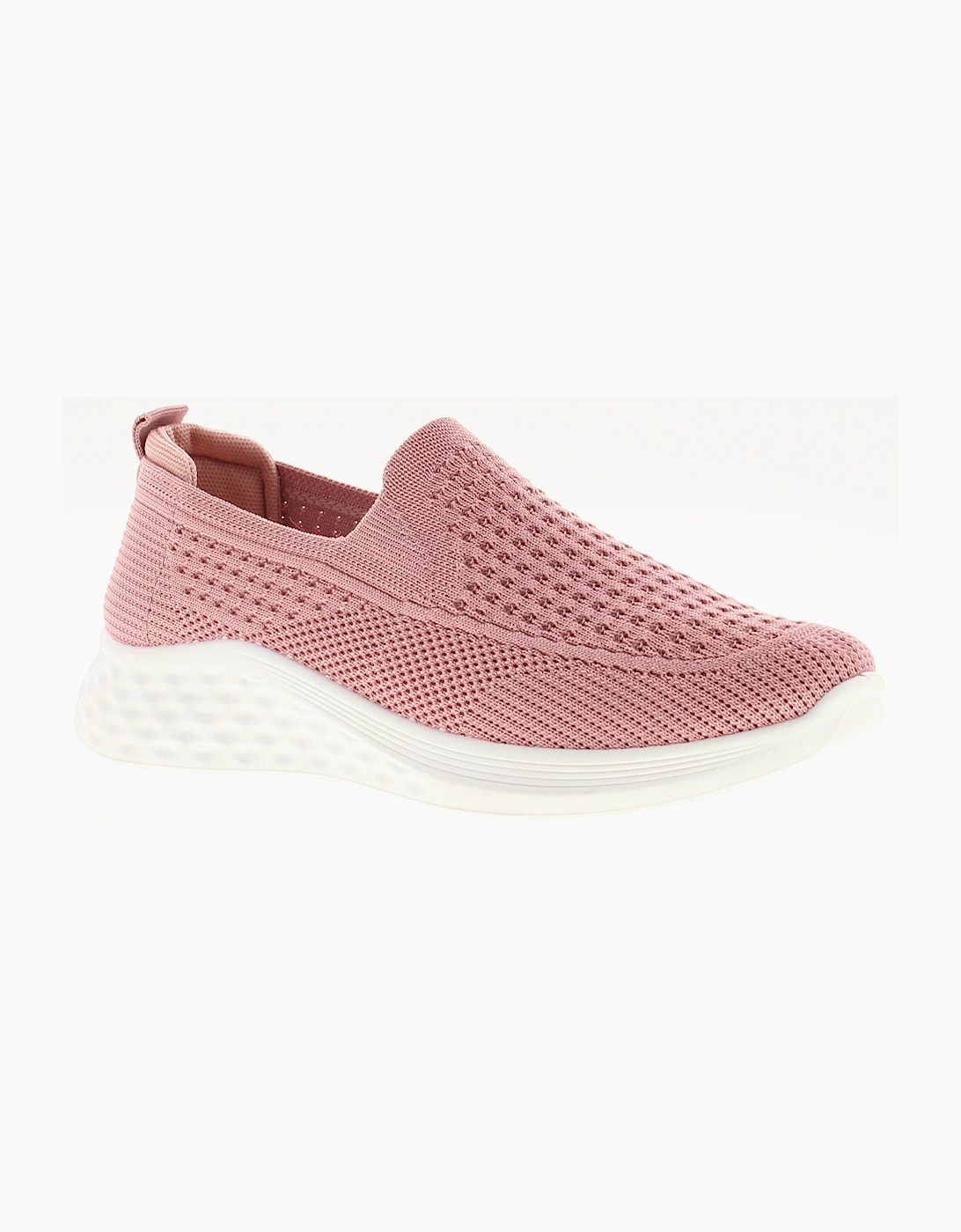 Focus Womens Lightweight Trainers Esme Slip On pink UK Size, 6 of 5