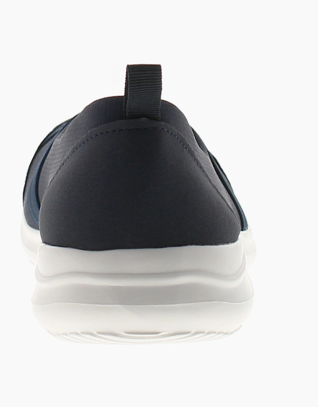 Platino Womens Flat Shoes Khloe Slip On navy UK Size