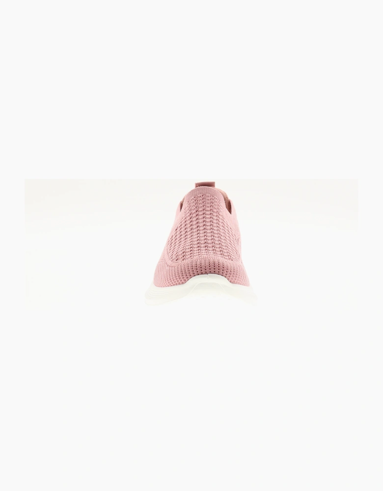 Focus Womens Lightweight Trainers Esme Slip On pink UK Size