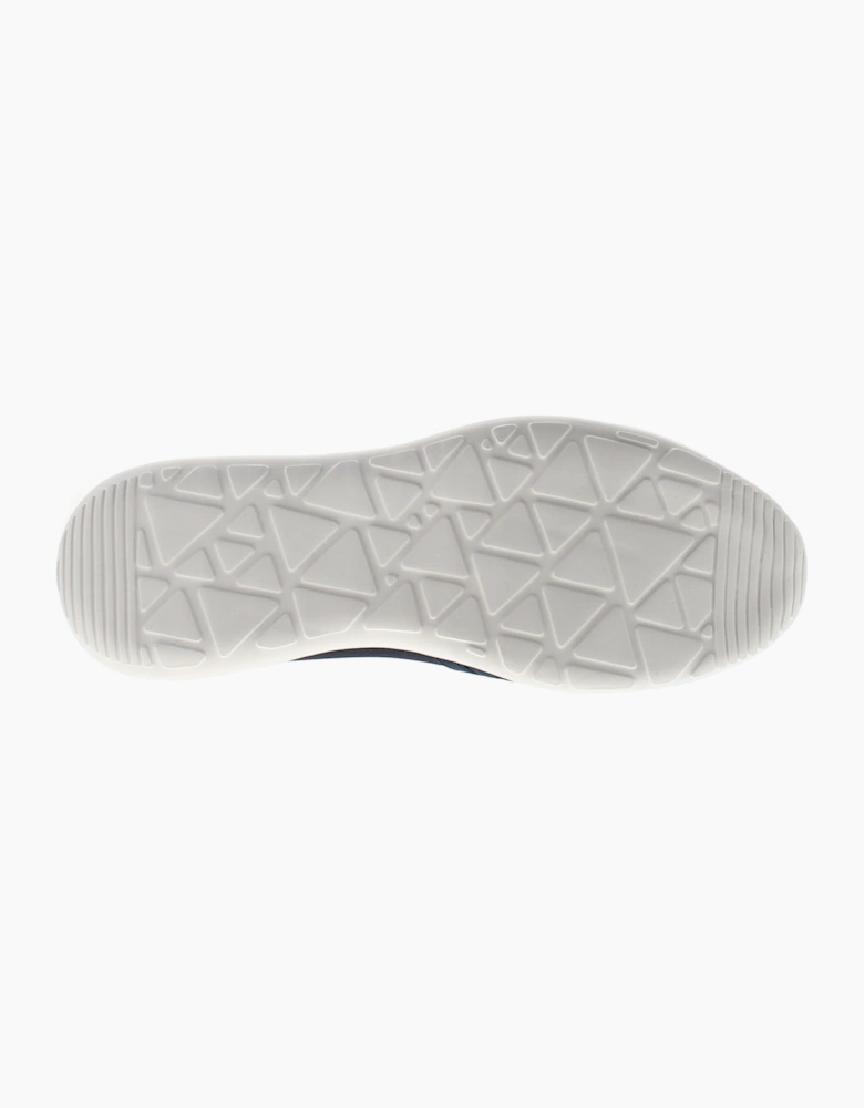Platino Womens Flat Shoes Khloe Slip On navy UK Size