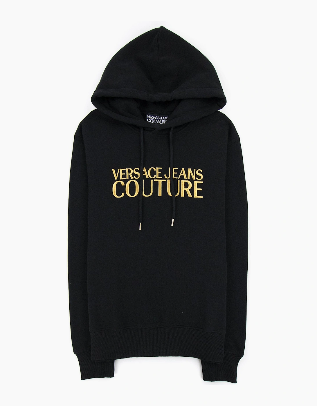 Versace Jeans Couture Gold Logo Hoody Black, 6 of 5