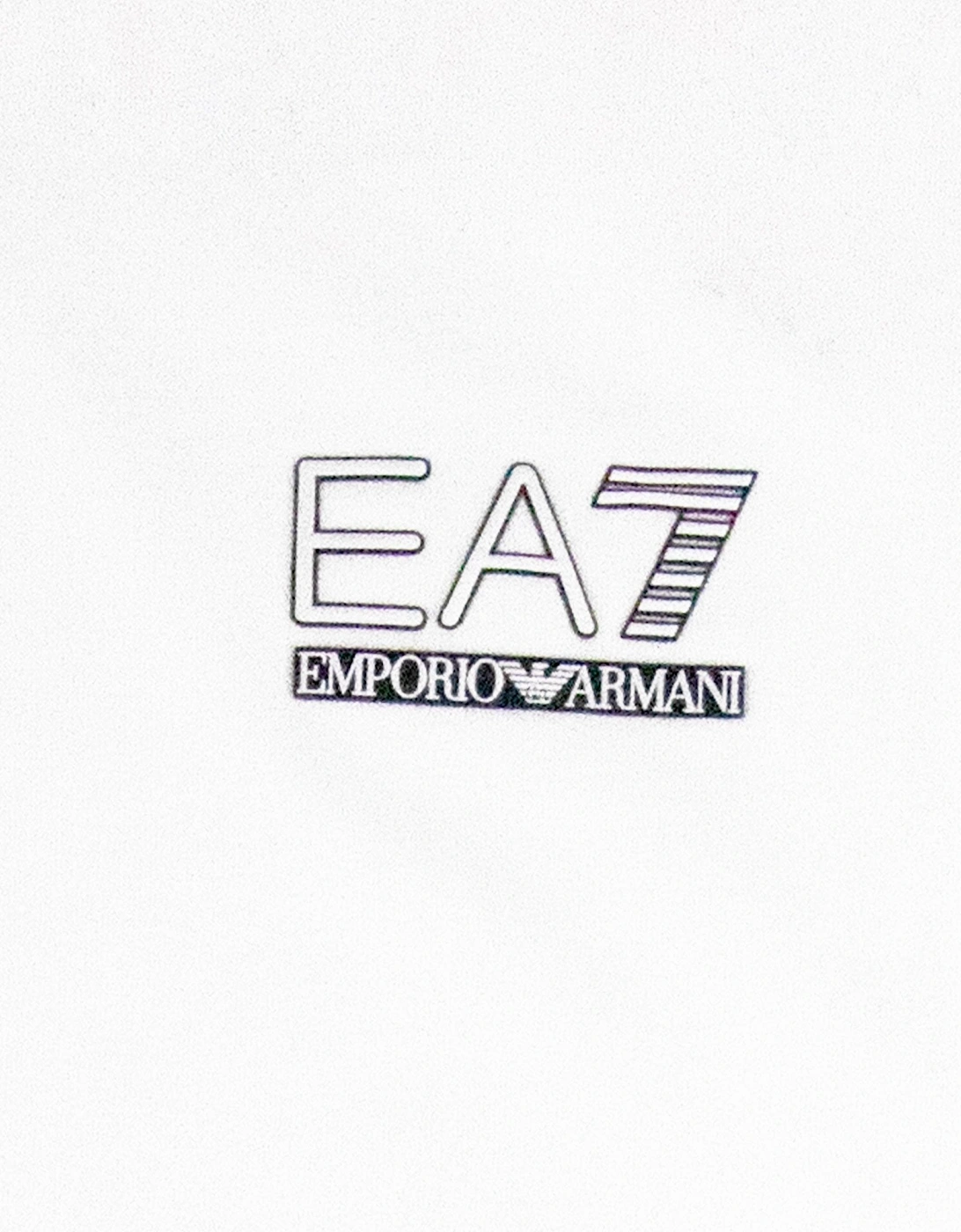 Ea7 Tee Train Evolution Short Sleeve Tshirt White