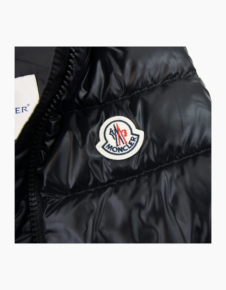 Moncler Junior Ghany Down Gilet Black 999