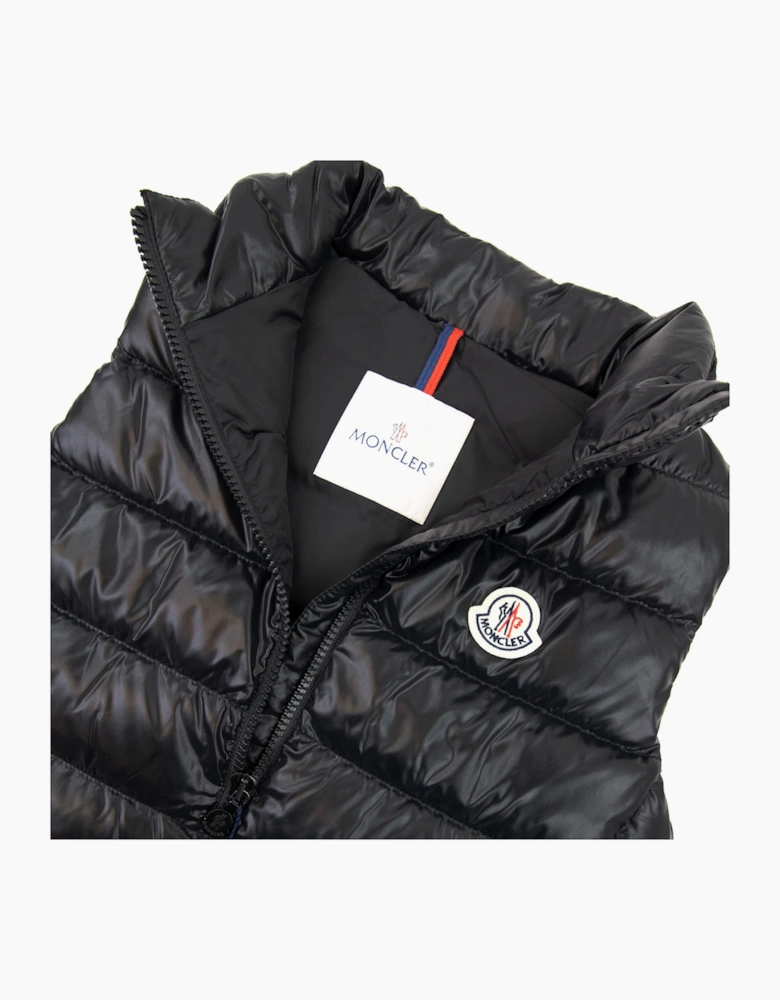 Moncler Junior Ghany Down Gilet Black 999