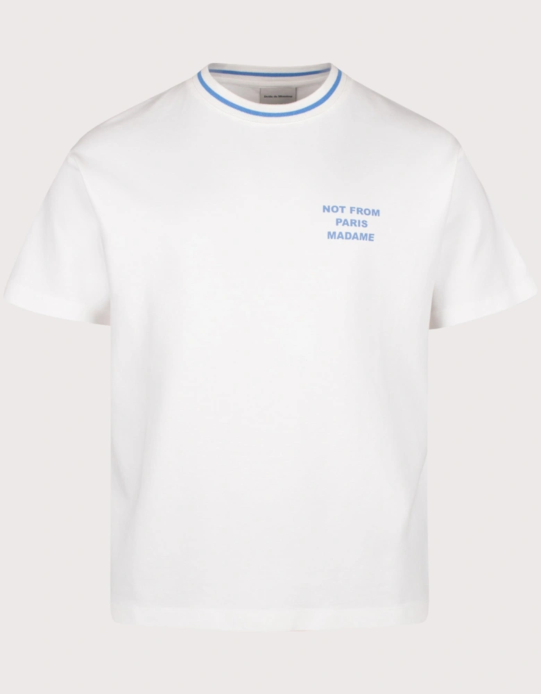 Relaxed Fit Sport Slogan T-shirt