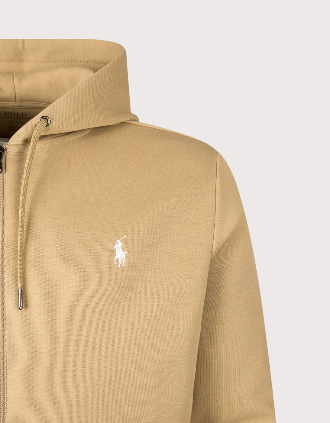 Zip Through Double Knit Hoodie