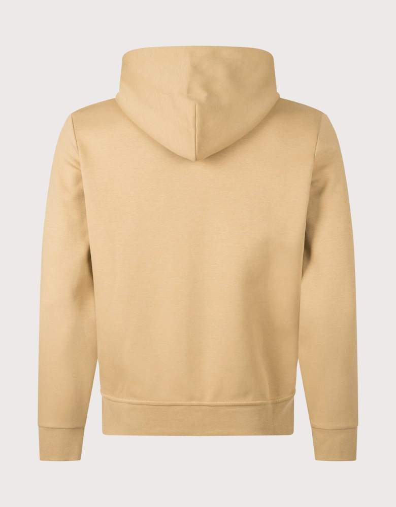 Zip Through Double Knit Hoodie