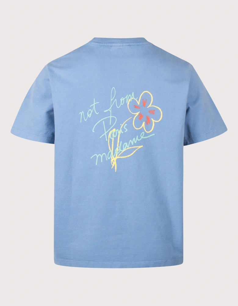 Relaxed fit Esquisse Slogan T-shirt