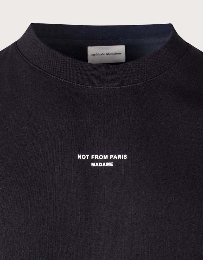 Relaxed Fit Classic Slogan T-shirt
