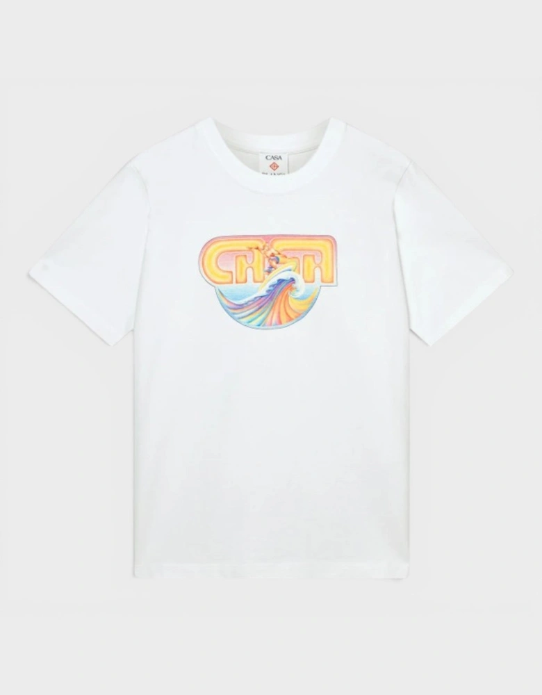 Casa Surf Printed T-Shirt White