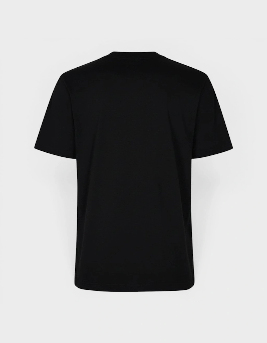 Tennis Club Icon Printed T-Shirt Black