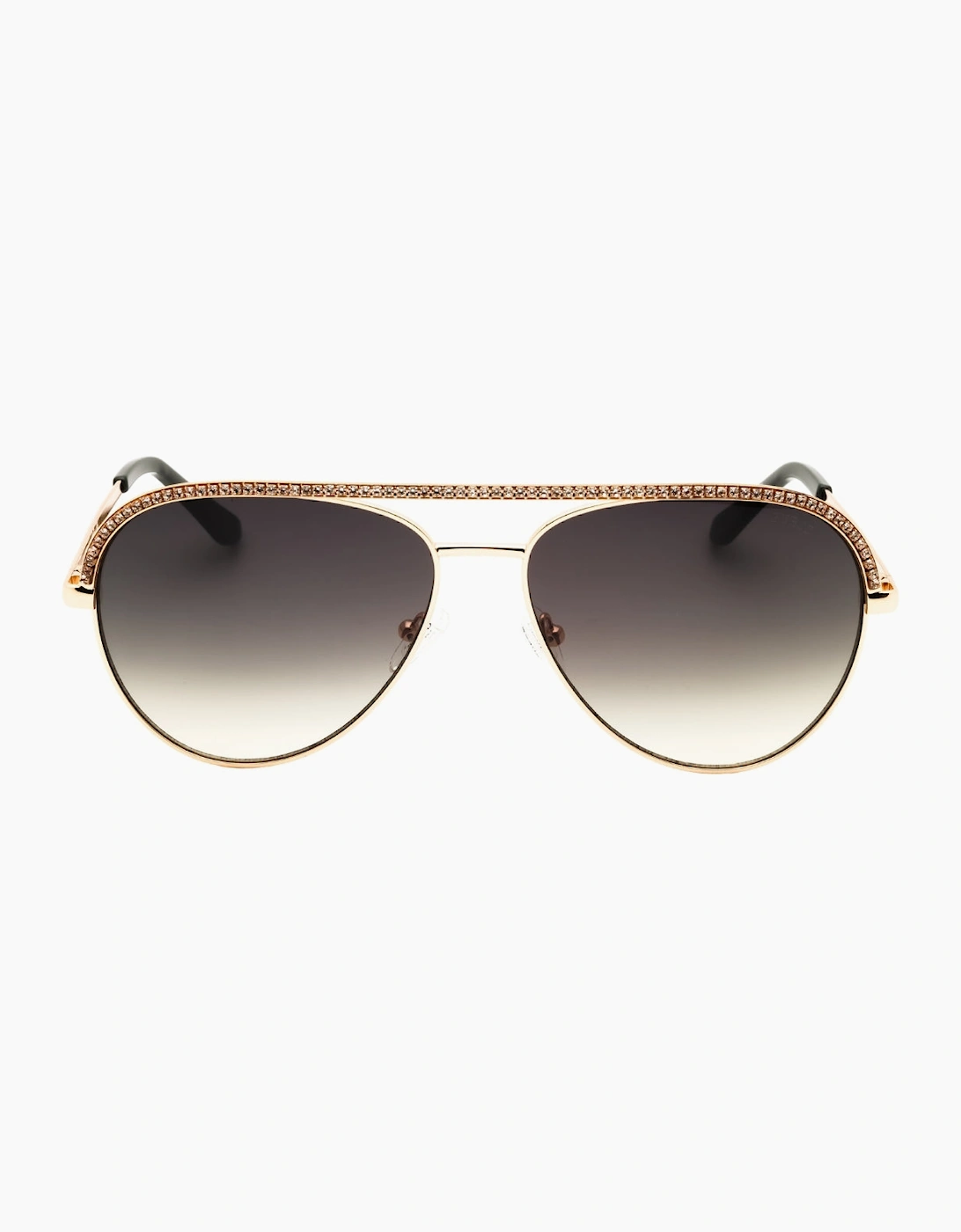 Guess Women's Guess Shiny Deep Gold Sunglasses