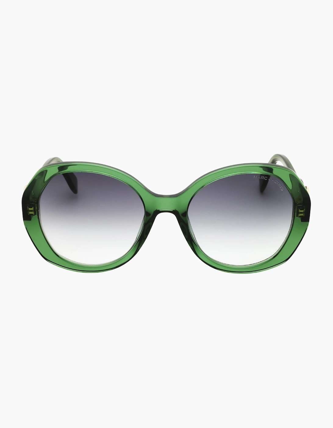 Marc Jacobs Green Framed Grey Azure Sunglasses