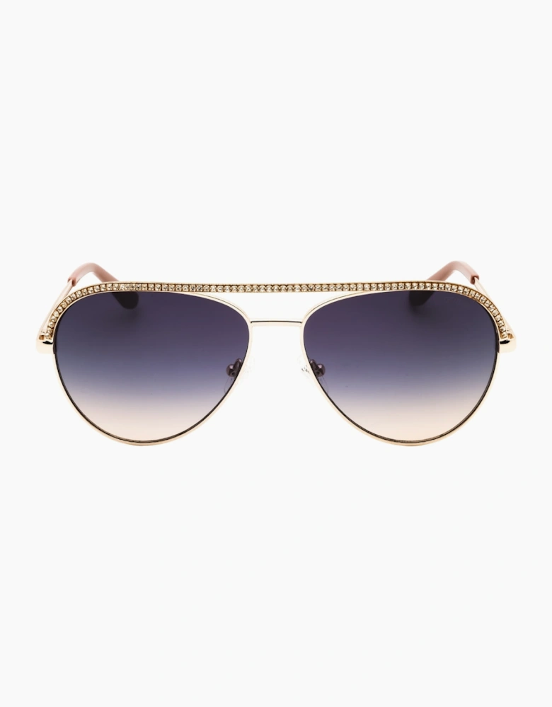 Guess Gold Border Sunglasses