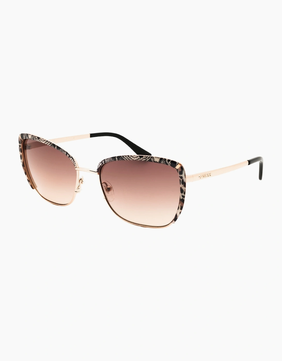 Guess Shiny Rose Gold Sunglasses