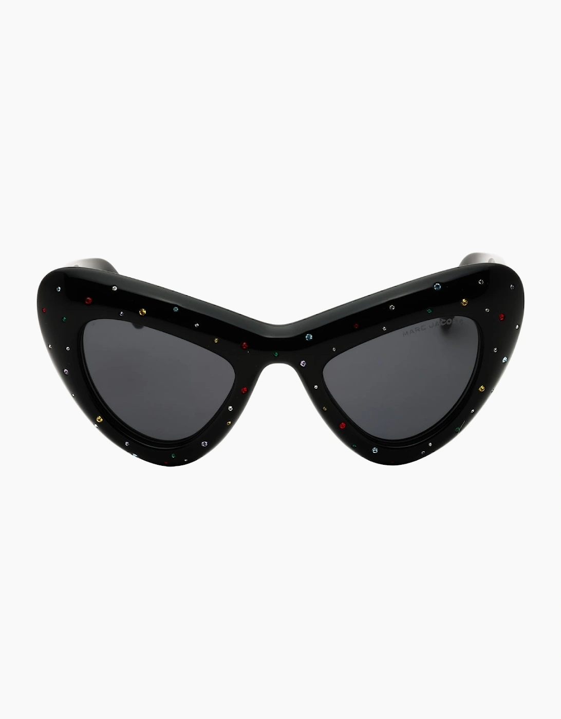 Marc Jacobs Black Crystal Sunglasses