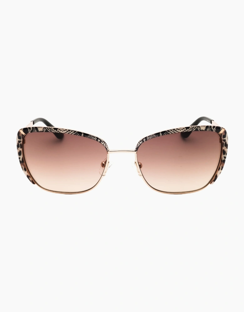Guess Shiny Rose Gold Sunglasses