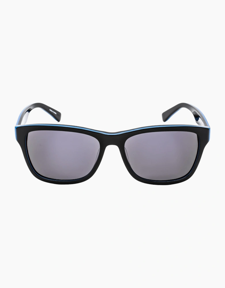 Lacoste Purple Lens Black Sunglasses