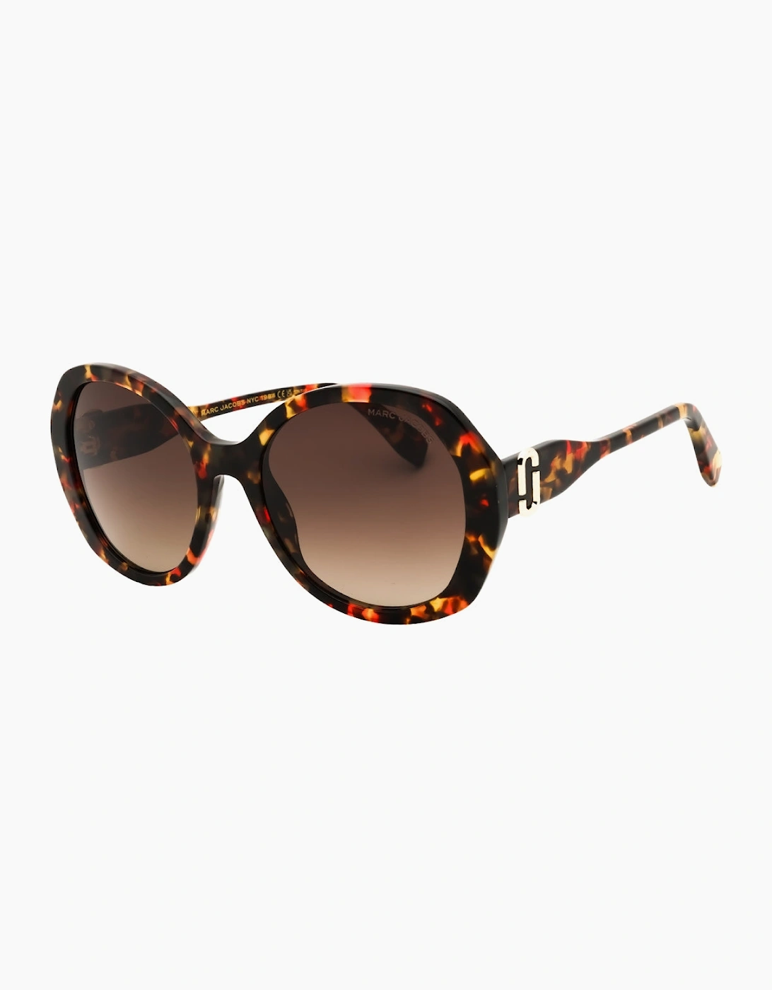 Marc Jacobs Red Havana Brown Sf Sunglasses