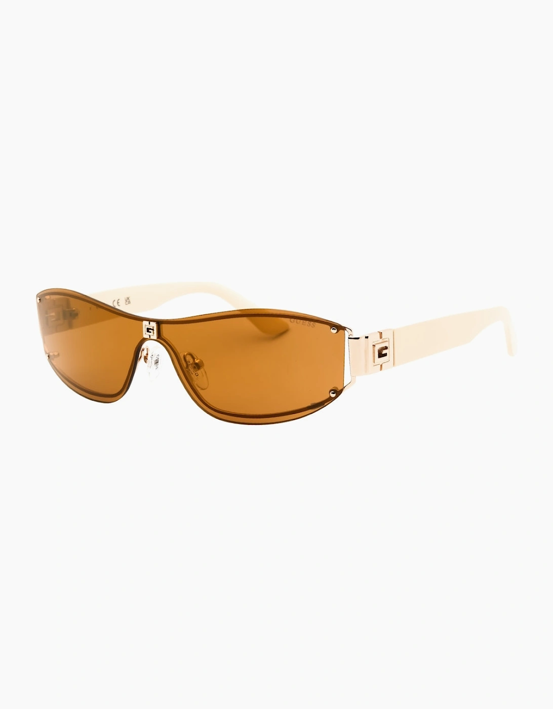 Guess Brown Mirror Lens Sunglasses