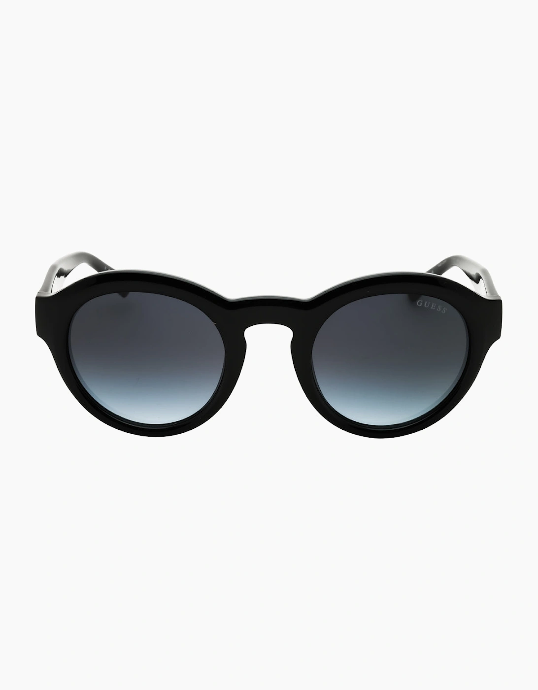 Guess Men's Guess Gradient Smoke Lens Shiny Black Sunglasses