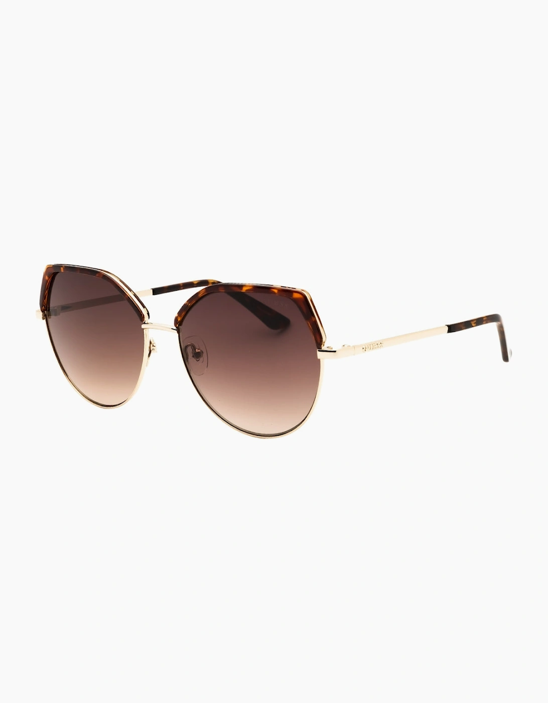 Guess Dark Havana Brown Sunglasses