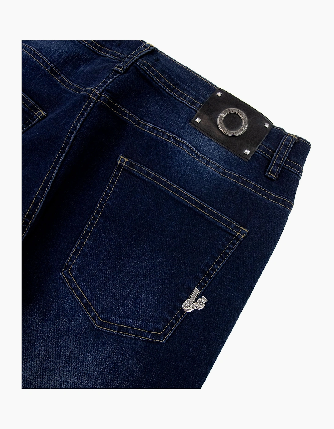 Versace Jeans Vj Stretch Slim Fit Jeans Denim Dark Indigo