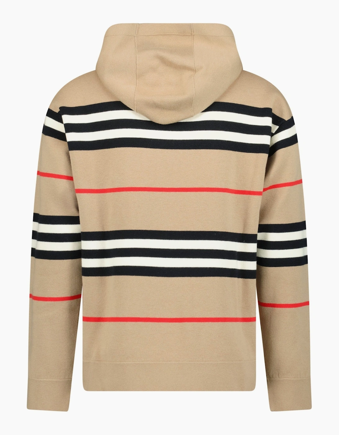 Burberry 'Sandby' Check Hoodie Archive Beige