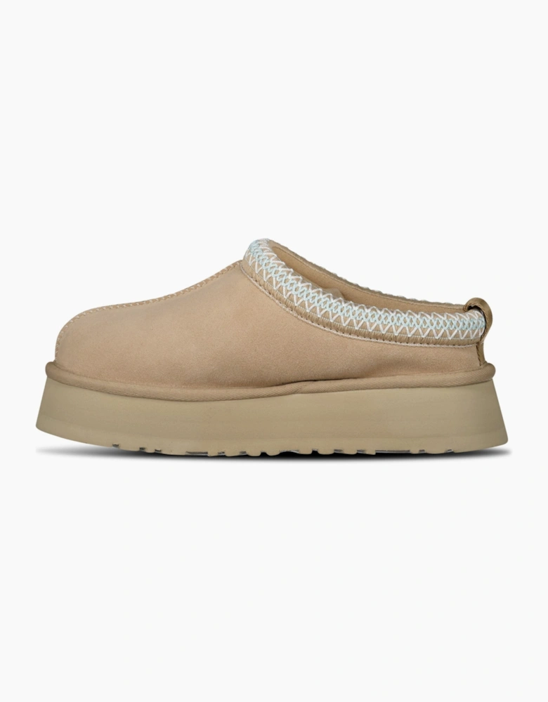 UGG Tasman II Platform Slipper in Sand Beige