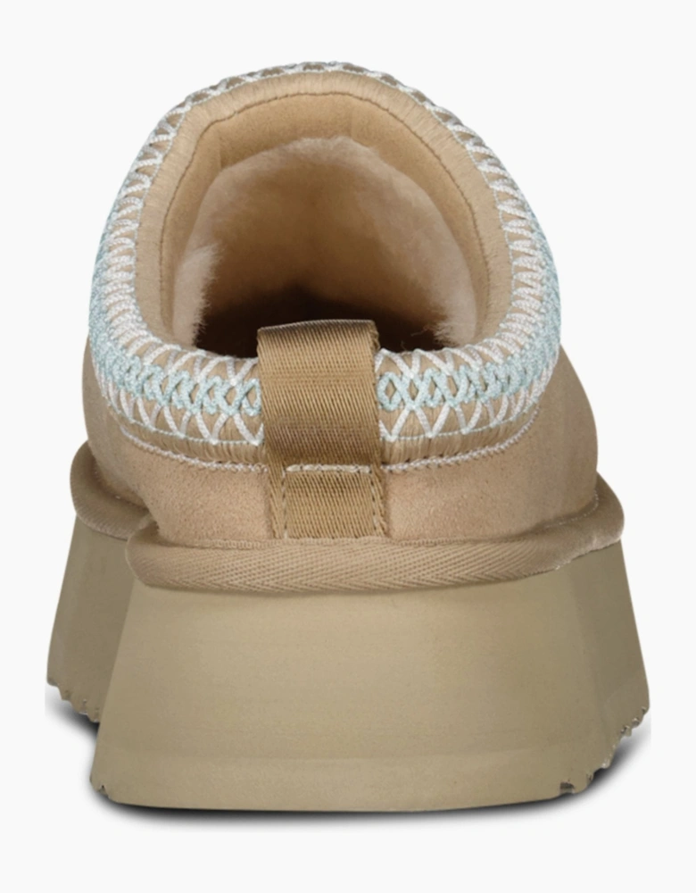 UGG Tasman II Platform Slipper in Sand Beige