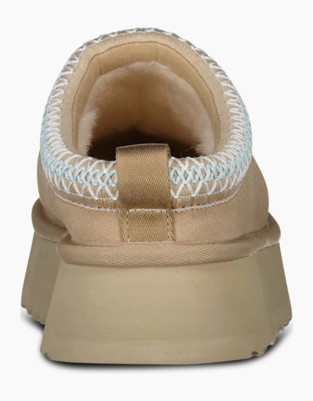 UGG Tasman II Platform Slipper in Sand Beige