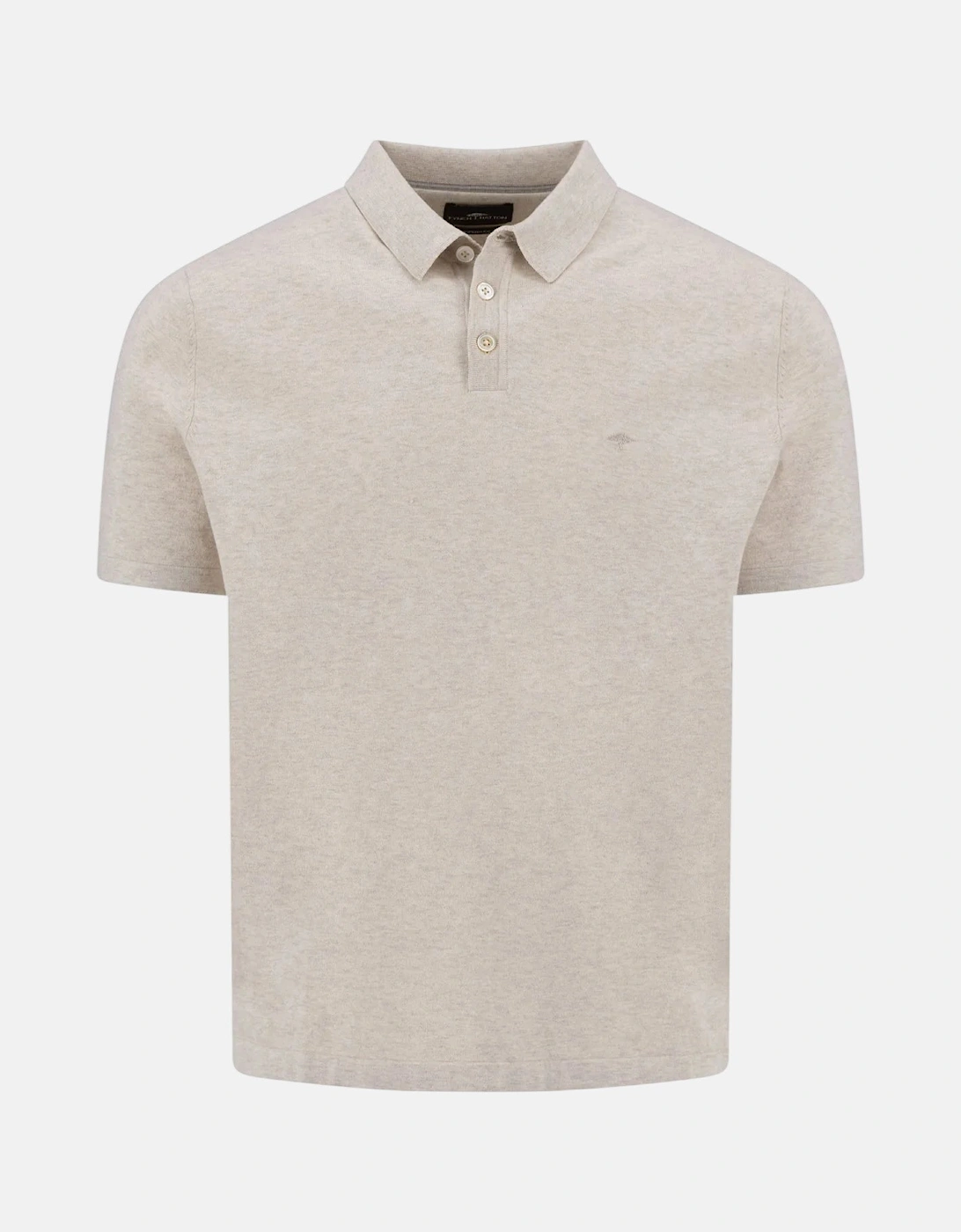 Fine Knit Polo Shirt New Off-White, 3 of 2