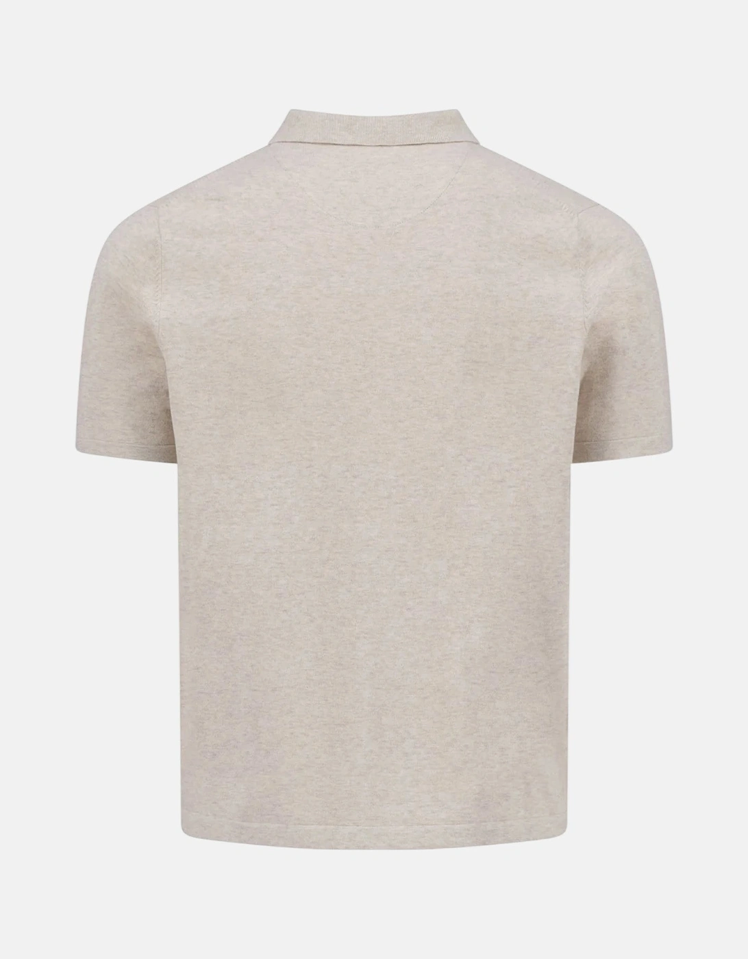 Fine Knit Polo Shirt New Off-White