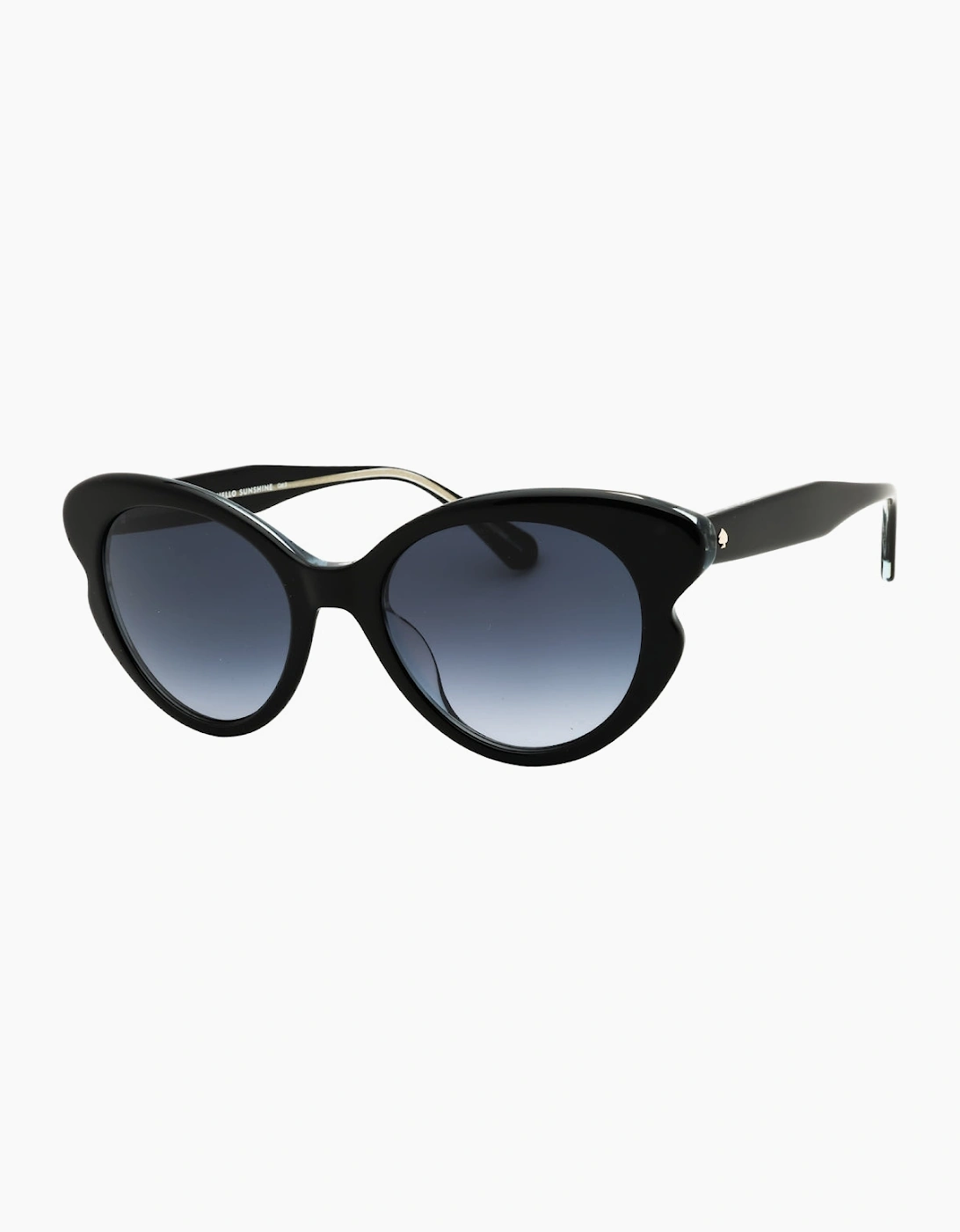 Kate Spade Elina Dark Grey Shaded Lens Black Sunglasses