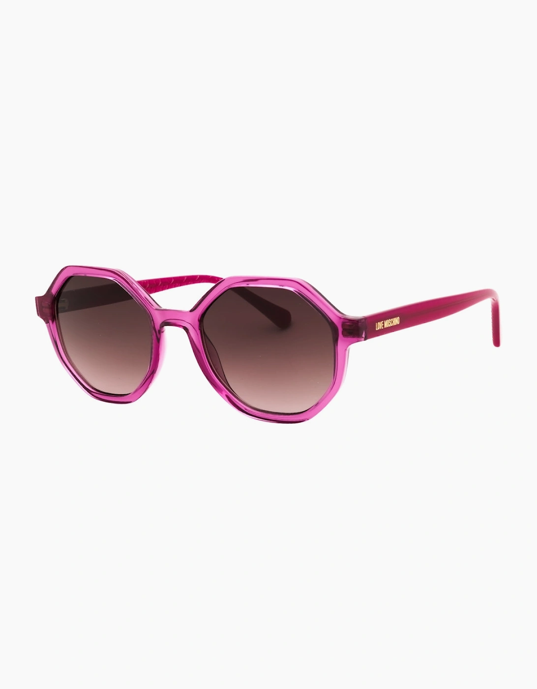 Love Moschino Fuchsia Pink Sunglasses