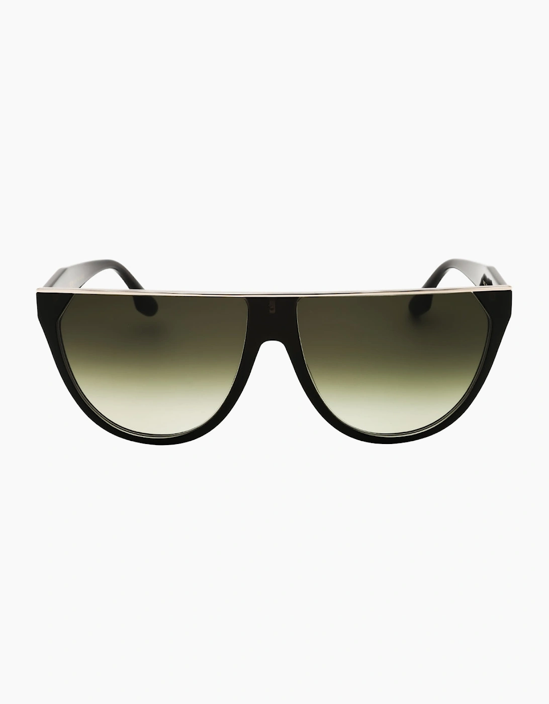 Victoria Beckham Metallic Forest Green Sunglasses, 3 of 2