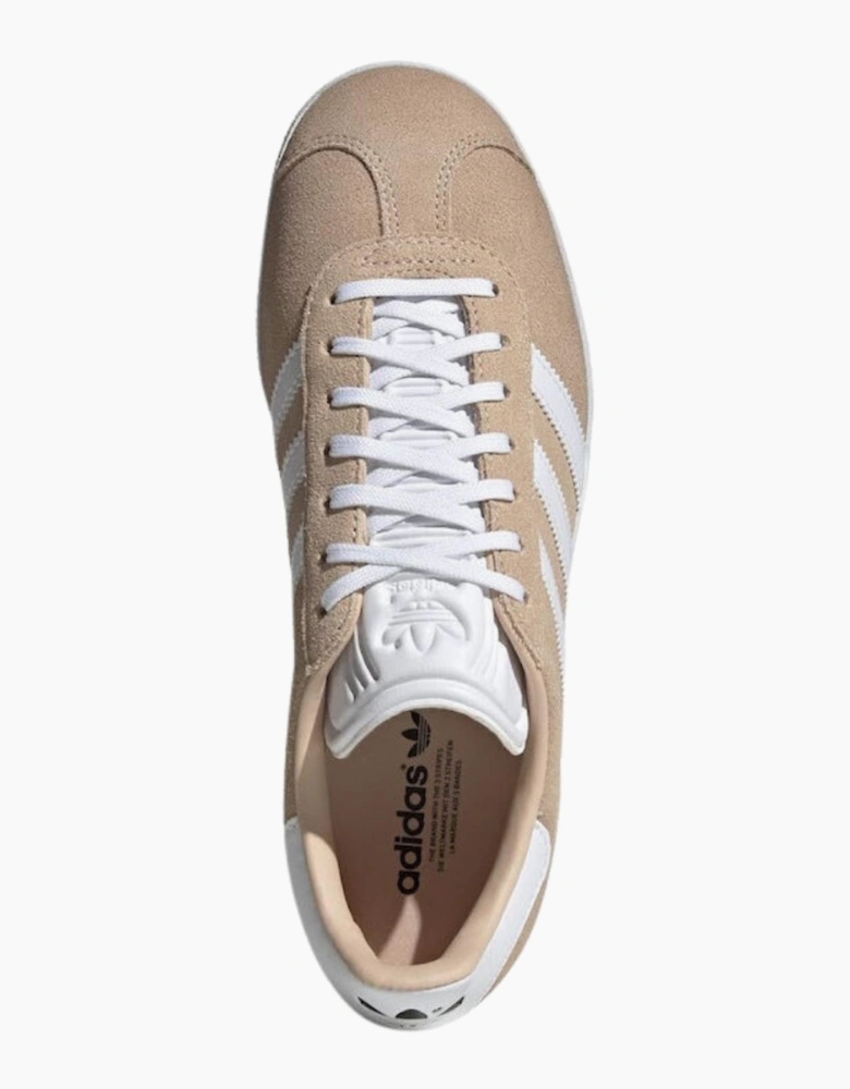 Adidas Gazelle Halo Blush Cloud White Core Black Trainers