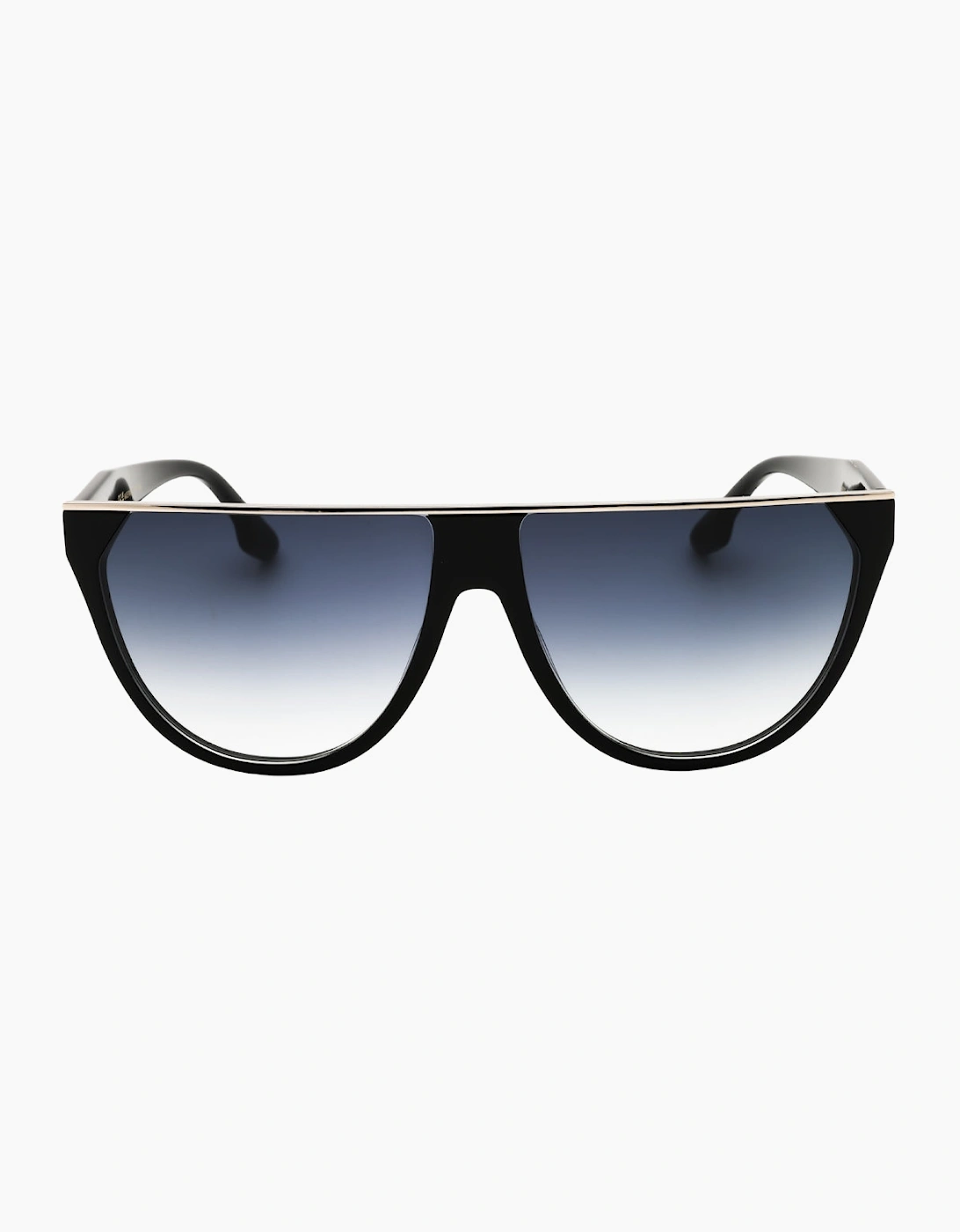 Victoria Beckham Smoke Gradient Lens Black Sunglasses